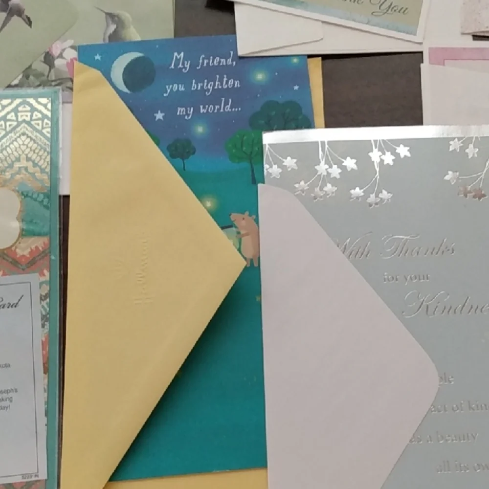 Bundle 30 Assorted Greeting Cards with Matching Envelopes For Various Occasions